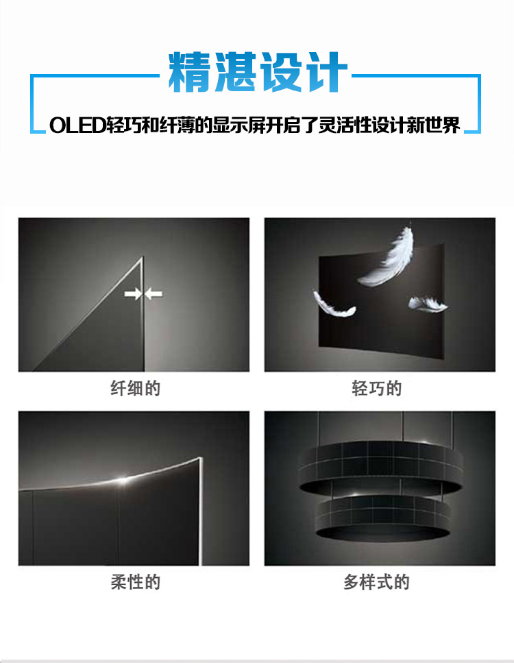 oled曲面屏設計